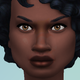 You can see an orange splotch across the bridge of the nose. This shade also has a weird smudge on the left cheek.